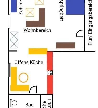 Apartmán Pomerania Kleine Urlaubsoase Blue Bay Bei Ruegen